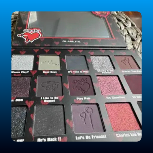 Horror Themed Eyeshadow Palette