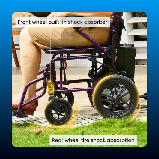 Foldable Electric Power Wheelchair