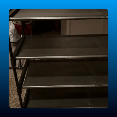 10-Tier Stackable Shoe Rack