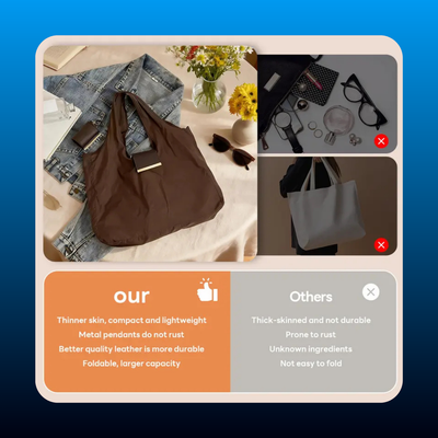 Foldable Keychain Bag Reusable Grocery Bags