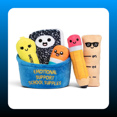 Emotional Support School Supplies Plush