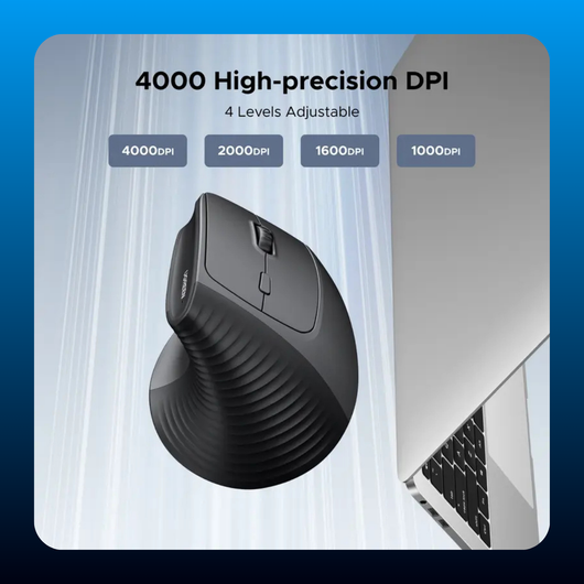 Ergonomic Vertical Bluetooth Mouse