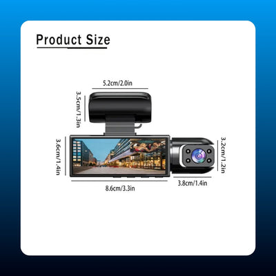 Dual Lens 1080P Dash Cam