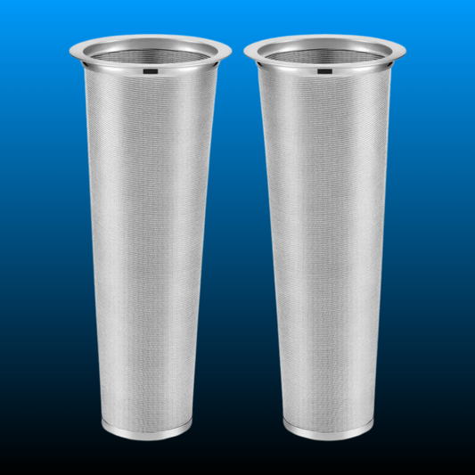 2pcs Stainless Steel Filter Coffee Tea Cold Brew Coffee Filter