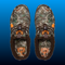 Fleece Lined Fall Camo Slip On Shoes