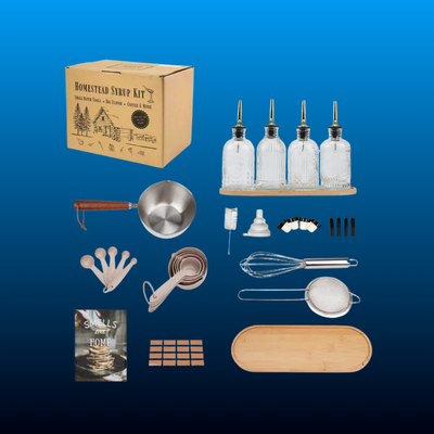 Homemade Coffee Syrup Kit