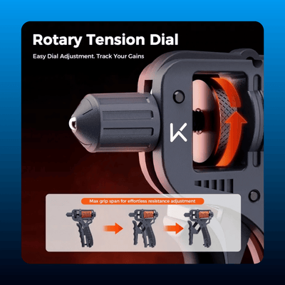 H-Shaped Adjustable Hand Grip Strengthener