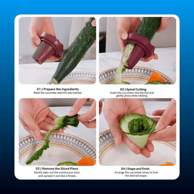 Rose Shape Vegetable and Fruit Curler