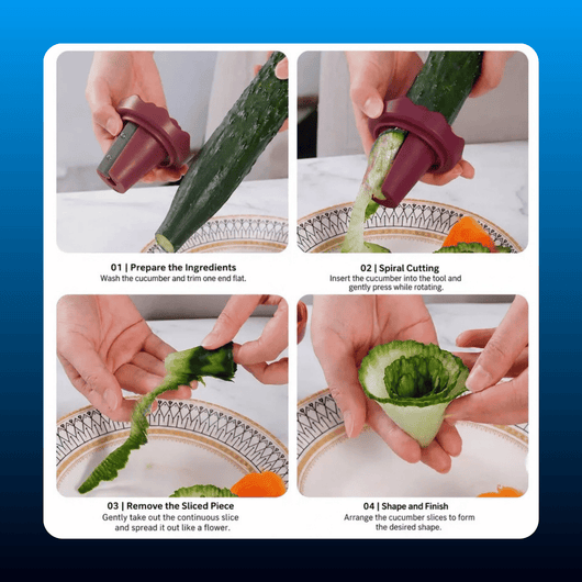Rose Shape Vegetable and Fruit Curler