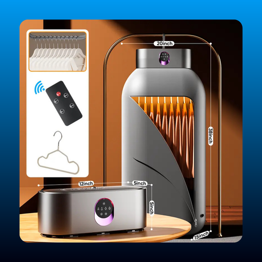 Portable Clothes Drying and Warming Unit