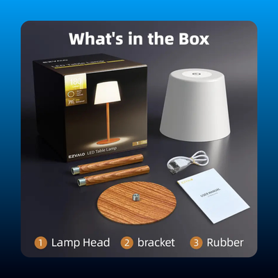 Cordless Rechargeable LED Table Lamp