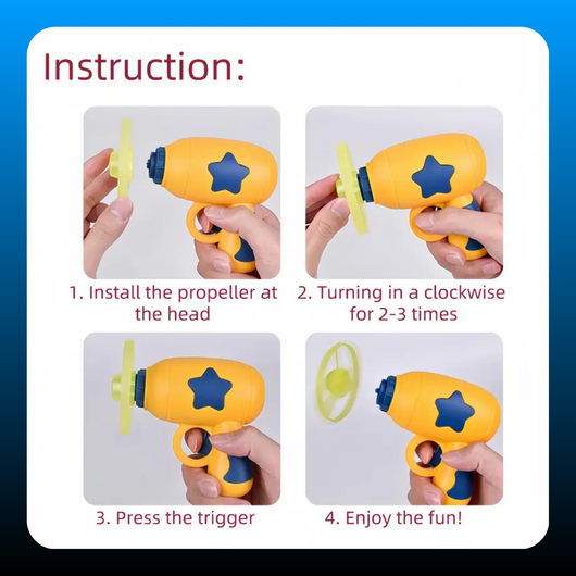 11 Pcs Cat Fetch Toy Set Launcher Gun
