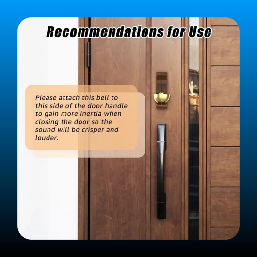 Suction Door Type Solid Wood Wind Chime
