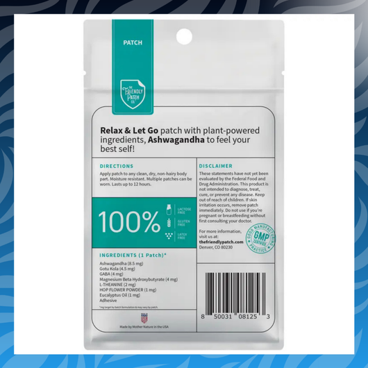 Ashwagandha Mind Calming Patches