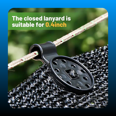 Heavy-Duty Awning Fabric Clips (50 Pack)