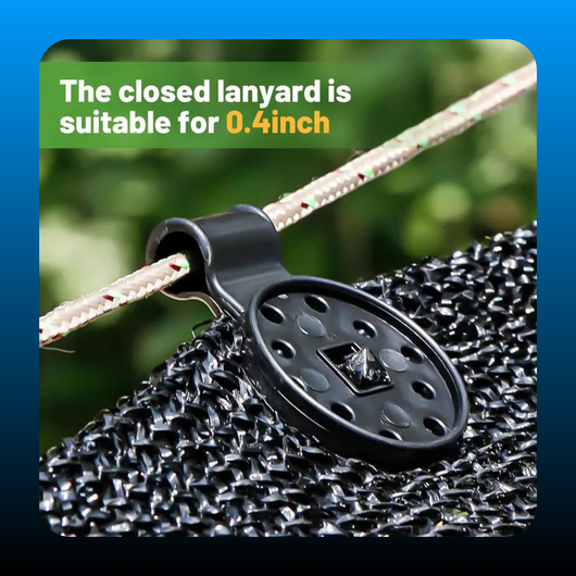 Heavy-Duty Awning Fabric Clips (50 Pack)