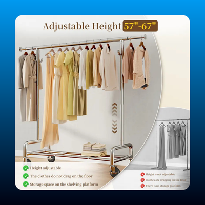 Heavy Duty Extendable Clothes Rack