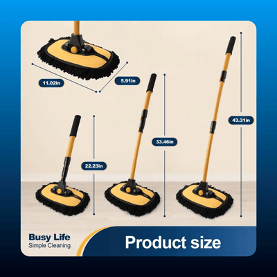 43-Inch Long Handle Car Wash Mop