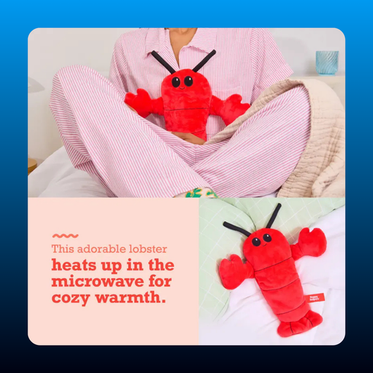 Menstruation Crustacean Microwavable Heating Pad