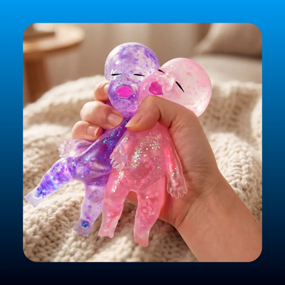 Baby Glitter Squishy Toys (3 pack)