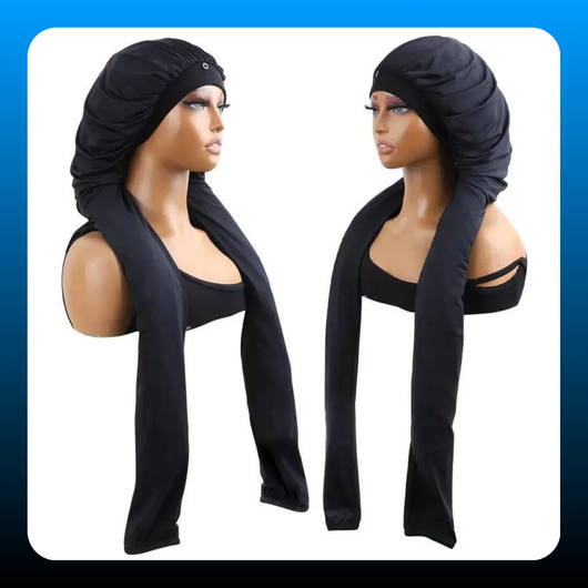 2-in-1 Smooth Elastic Pantyhose Sleeping Cap