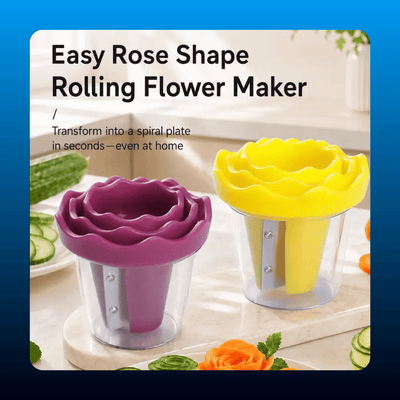Rose Shape Vegetable and Fruit Curler