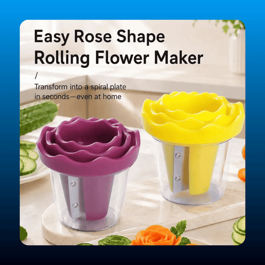 Rose Shape Vegetable and Fruit Curler