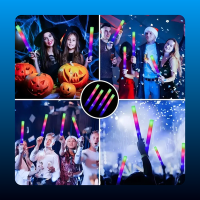 Glow LED Light Sticks (50 Pack)