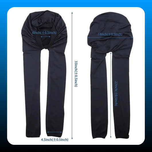 2-in-1 Smooth Elastic Pantyhose Sleeping Cap