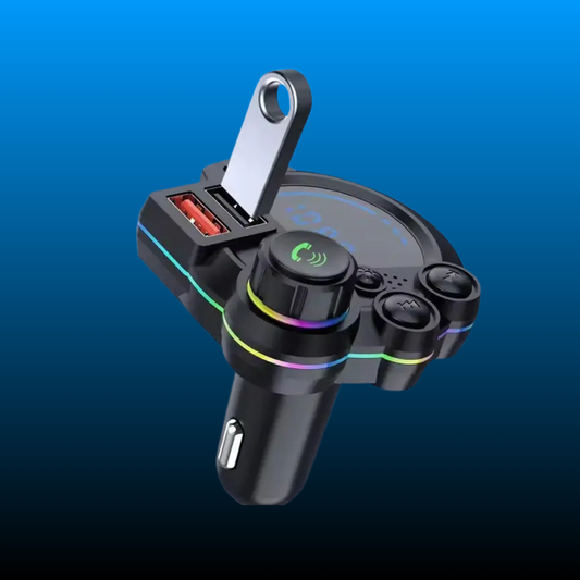 Type-C Car Charger & Bluetooth 5.3 FM Transmitter