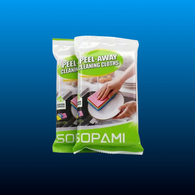 Peel Away Layered Cleaning Cloths (12 Layer)