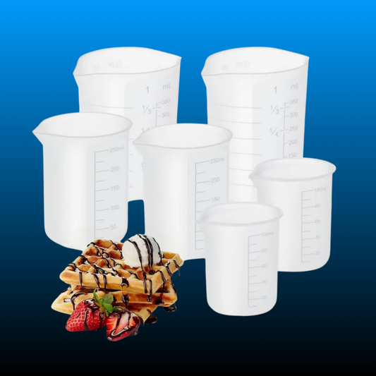 Measuring Silicone Cups
