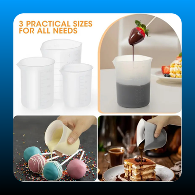 Measuring Silicone Cups
