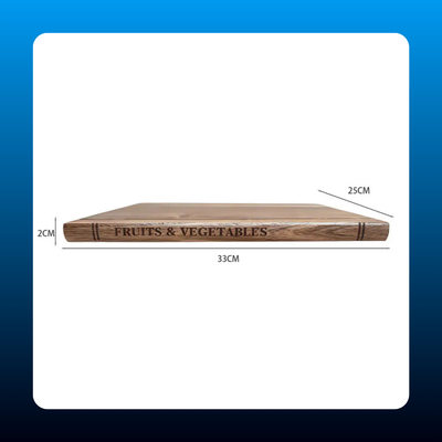 Book-Shaped Wooden Cutting Board Set