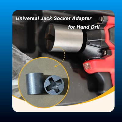 Heavy-Duty Universal Jack Socket Adapter