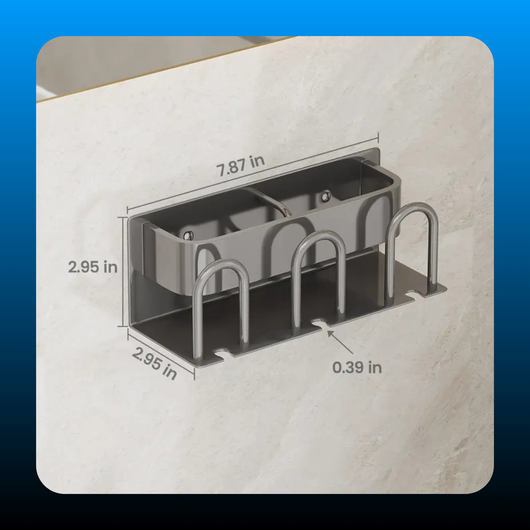 Wall Toothbrush Holder Container