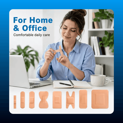 Flexible Adhesive Bandages (80 Pack)