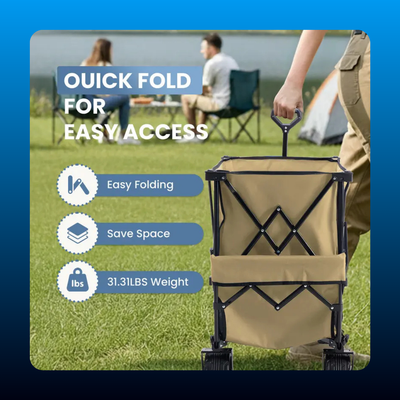 Collapsible Heavy Duty Utility Wagon