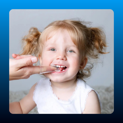 Silicone Baby Finger Toothbrush (2 Pack)