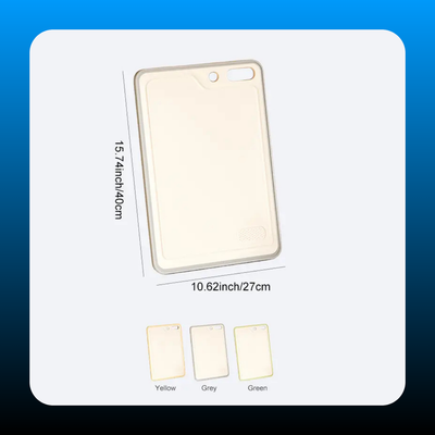 Non-Slip Dishwasher Safe Reversible Cutting Board