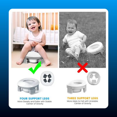 Portable Potty Training Toilet with Storage Bag