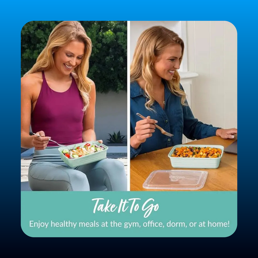 Meal Prep Containers with Lids, 20 Pack