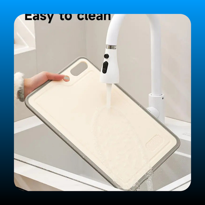 Non-Slip Dishwasher Safe Reversible Cutting Board