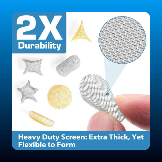 100pcs 3/4 Inch Pipe Screens & Components