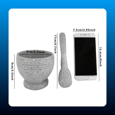 Plastic PP Grinder-Pestle with Bowl