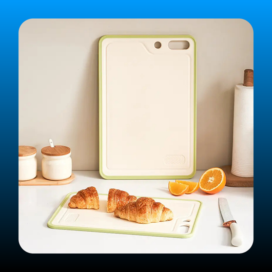 Non-Slip Dishwasher Safe Reversible Cutting Board
