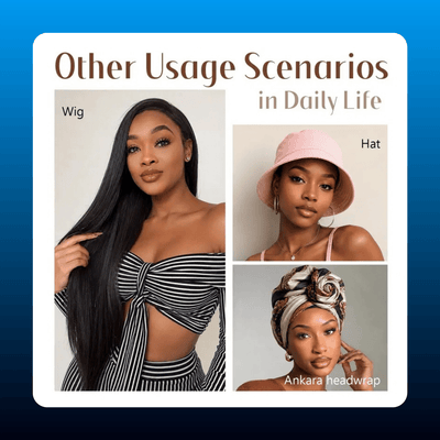 Non-Slip Adjustable Velvet Wig Grip Headband