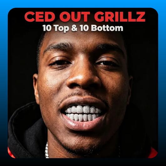 Silver Plated Hip Hop Teeth Grillz
