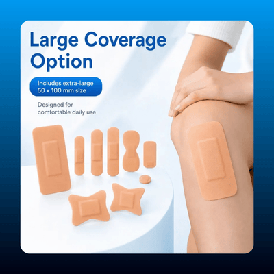 Flexible Adhesive Bandages (80 Pack)