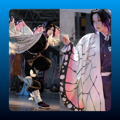 Pink Kimono Anime Cosplay Costume Set